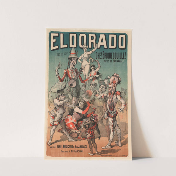 Eldorado. Ohé! Briquedouille! Pièce de Carnaval (1884) by Imp. Emile Lévy