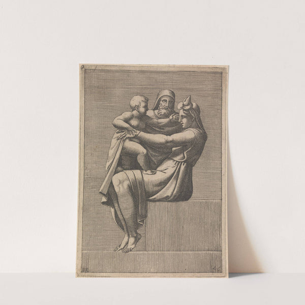 Eleazar, Ancestor of Christ by Adamo Scultori