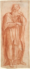 Eleazar, study for a fresco in the Sixtine Chapel, Santa Maria Maggiore, Rome