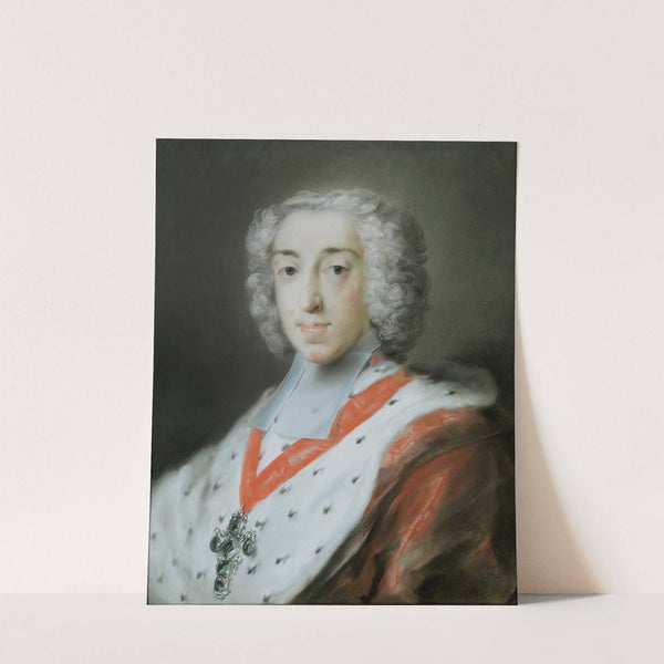 Elector Clemens Augustus Of Cologne (1700-1761) by Rosalba Carriera