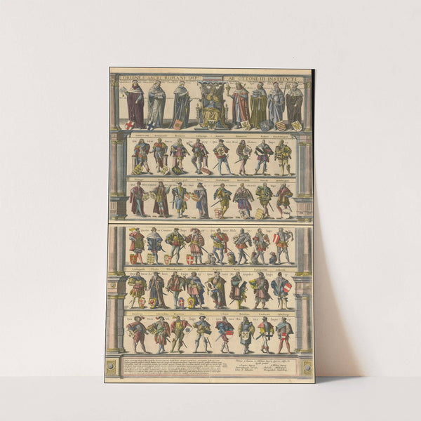 Electors of the Holy Roman Empire (1603) by Abraham Ortelius