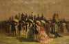 Elegant Women At The Races (1864)