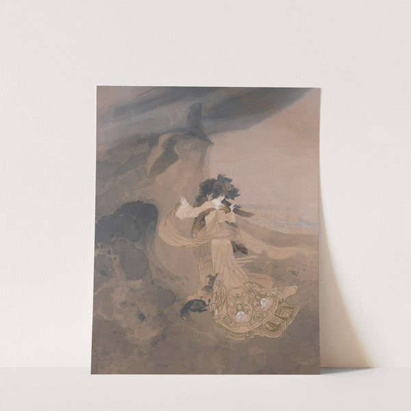 Elegantes Sur La Plage by Georges de Feure