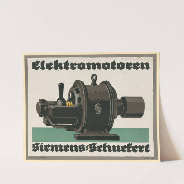 Elektromotoren Siemens-Schuckert (ca. 1903 - 1914) by Hollerbaum & Schmidt