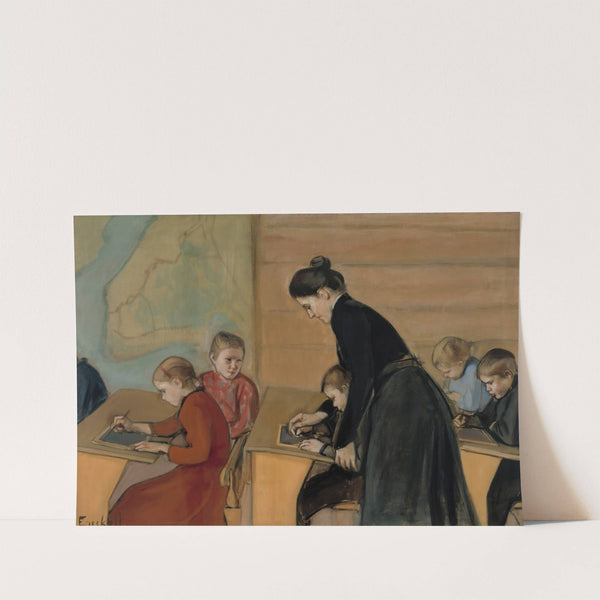 Elementary School (1899) by Magnus Enckell