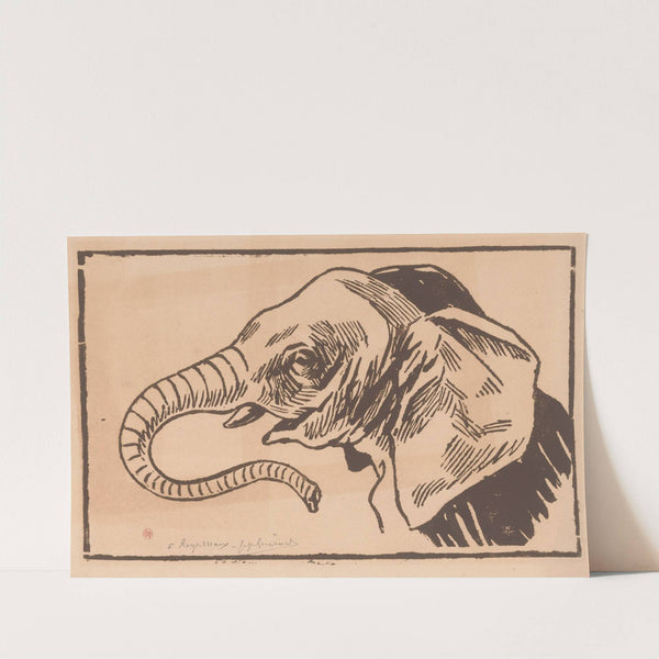 Elephant (1856-1897) by Henri-Charles Guérard