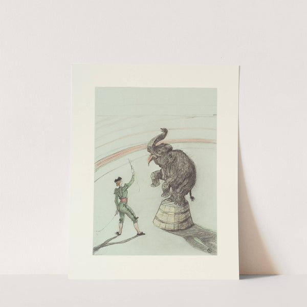 Elephant en liberte (1899) by Henri de Toulouse-Lautrec