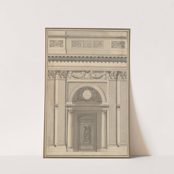 Elevation of a Wall by Jean Guillaume Moitte