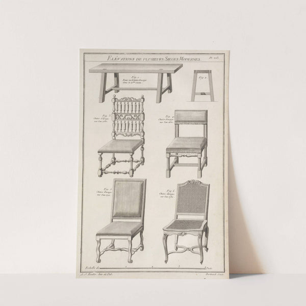 Elévations de plusieurs sieges modernes. (1769-1774) by André Jacob Roubo