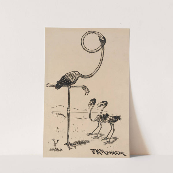 Five comic strip frames of man with string tied around his finger Pl.4 by Franklin Morris Howarth