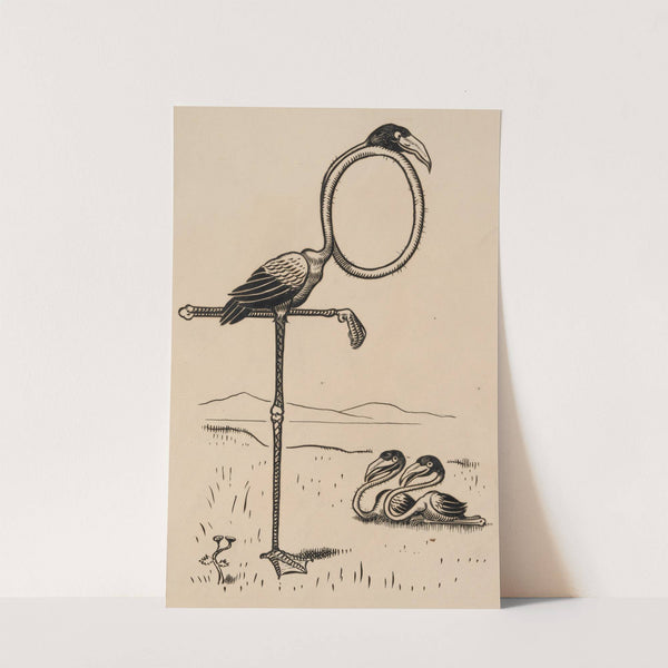 Five comic strip frames of man with string tied around his finger Pl.5 by Franklin Morris Howarth