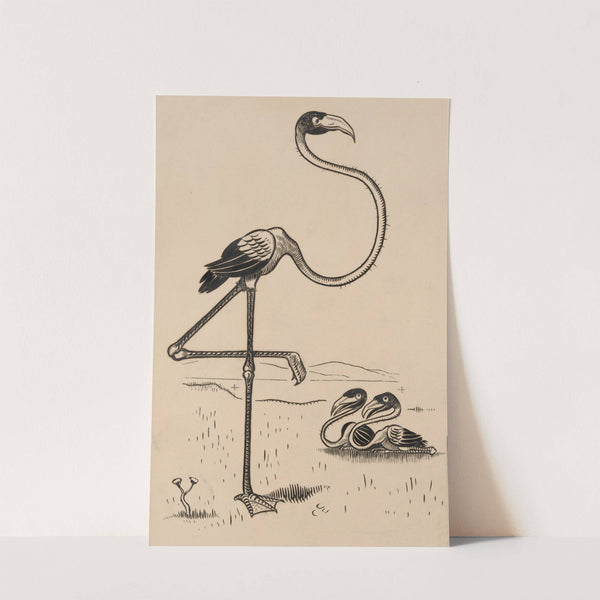 Nine comic strip frames of man dropping molasses and feathers on lions beneath his hammock Pl.1 by Franklin Morris Howarth