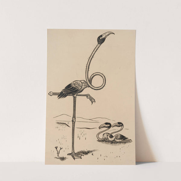 Nine comic strip frames of man dropping molasses and feathers on lions beneath his hammock Pl.3 by Franklin Morris Howarth