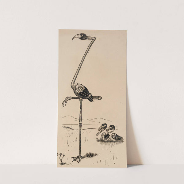 Nine comic strip frames of man dropping molasses and feathers on lions beneath his hammock Pl.4 by Franklin Morris Howarth