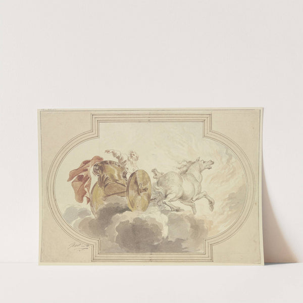 Elias fährt gen Himmel by Jacob de Wit