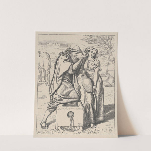 Eliezer and Rebekah at the Well (1863–81) by William Holman Hunt