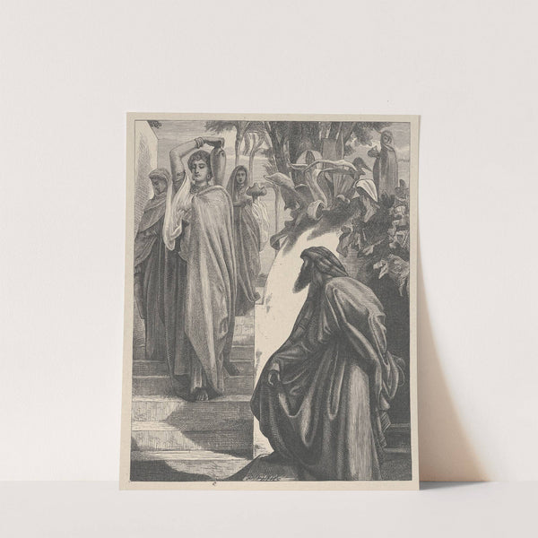 Eliezer and Rebekah (1865–81) by Frederic Leighton