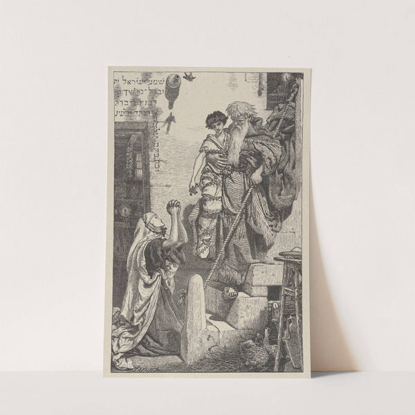 Elijah and the Widow’s Son (1865–81) by Ford Madox Brown