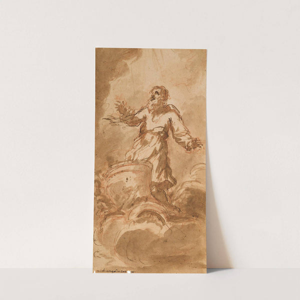 Elijah in the Fiery Chariot by Pier Francesco Mola