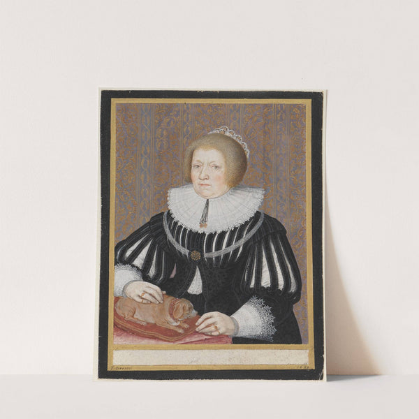 Elisabeth Herrin zu Hohengeroldseck und Sulz by Friedrich Brentel