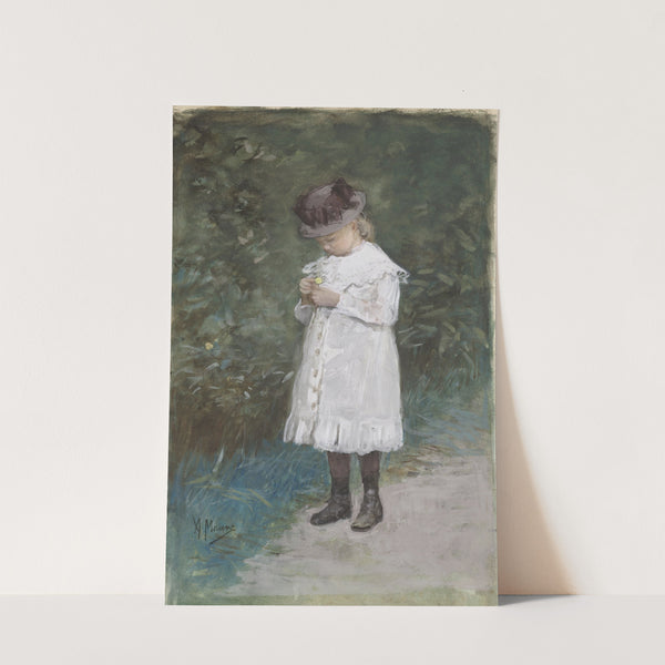 Elisabeth Mauve (b. 1875), Daughter of the Artist (1875 - 1888) by Anton Mauve