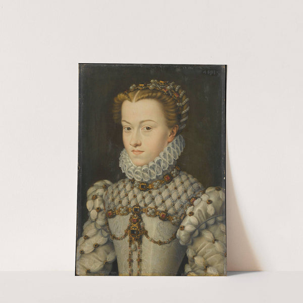 Elisabeth of Austria, Queen of France by François Clouet