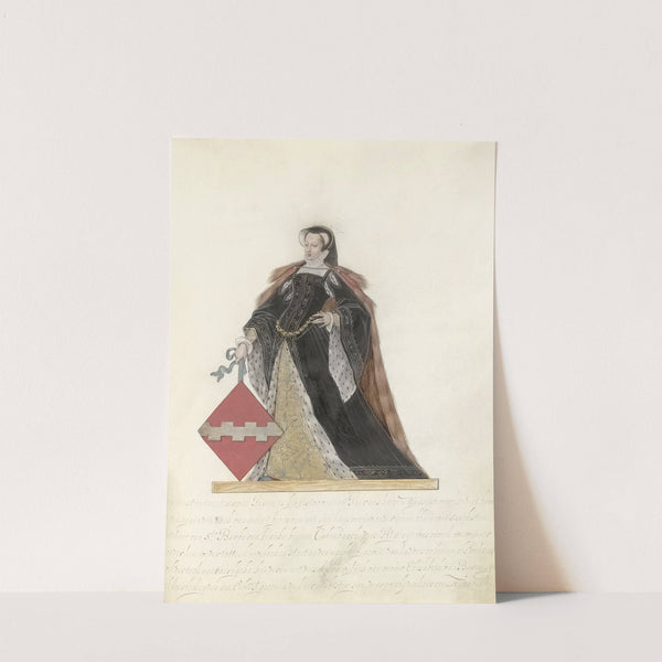 Elisabeth van Buren, vrouwe van Culemborg (1590-1593) by Nicolaes de Kemp