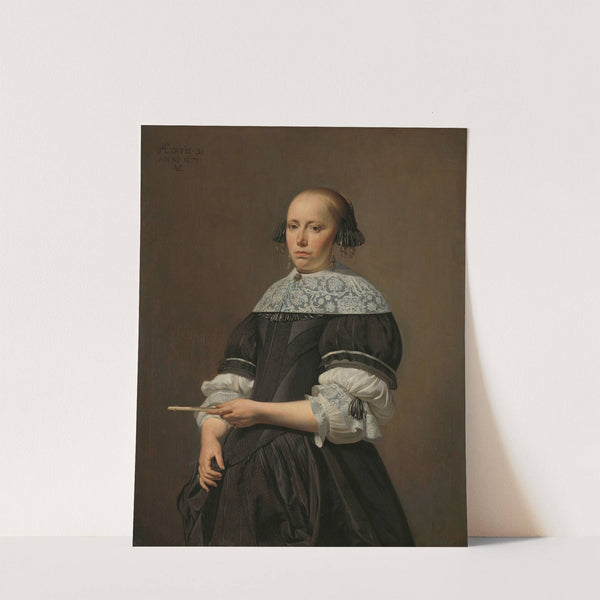 Elisabeth van Kessel (1640-1717), Wife of Willem Jacobsz Baert (1671) by Caesar Van Everdingen