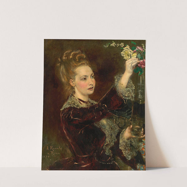 Elisabeth von Nast-Kolb, geb. Hardegg (1874) by Anton Romako