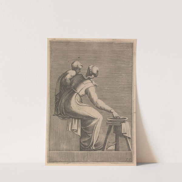 Eliud, Ancestor of Christ by Adamo Scultori