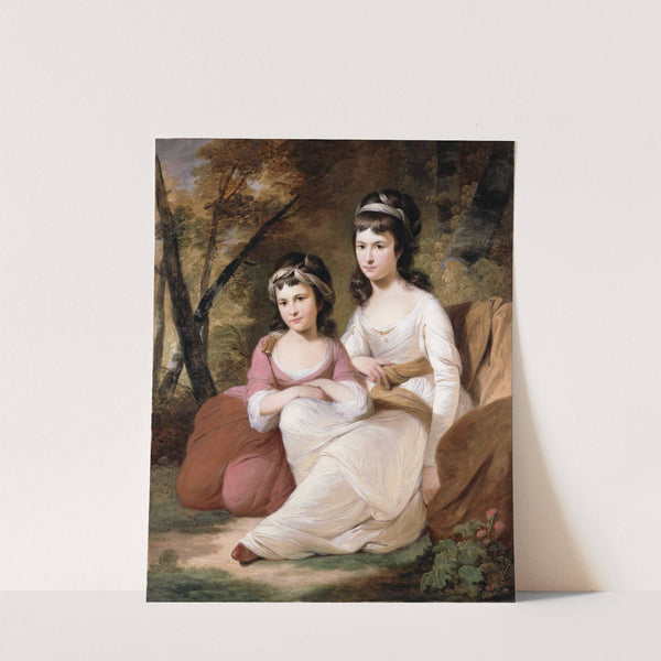 Eliza and Mary Davidson by Tilly Kettle