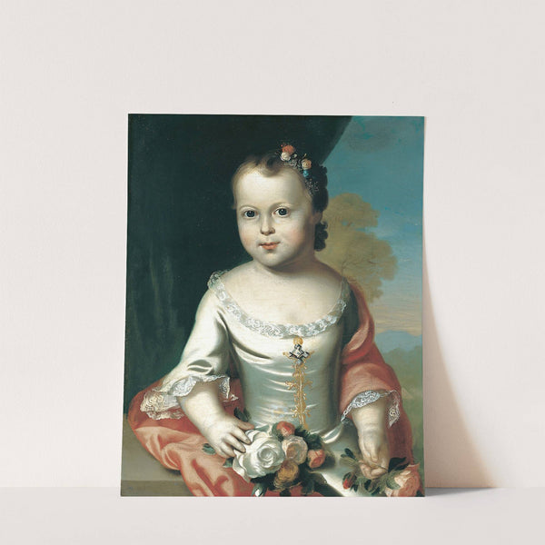 Elizabeth Greenleaf (1753–54) by John Singleton Copley