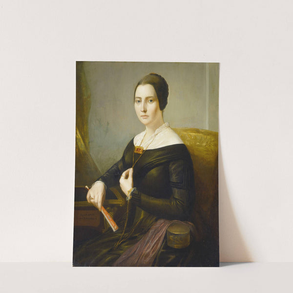 Elizabeth Oakes Prince Smith (Mrs. Seba Smith) (c. 1845) by John Paradise