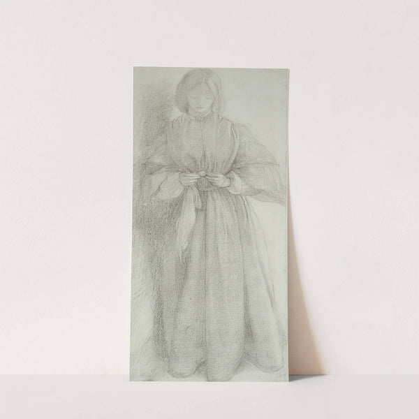 Elizabeth Siddal (Mrs. Dante Gabriel Rossetti) (c. 1854) by Dante Gabriel Rossetti