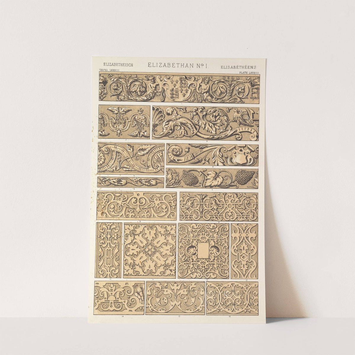 Elizabethan No.1 (1856) by Owen Jones