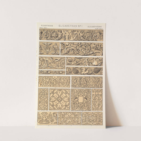 Elizabethan No.1 (1856) by Owen Jones