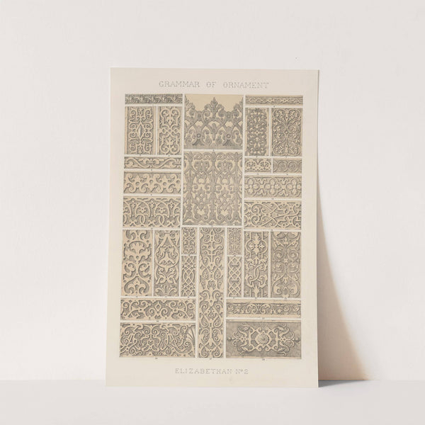 Elizabethan No. 2 (1856) by Owen Jones