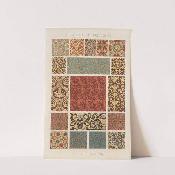 Elizabethan No. 3 (1856) by Owen Jones