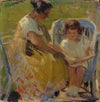 Elle Lanzer Und Ihre Tochter Bettina (1923)