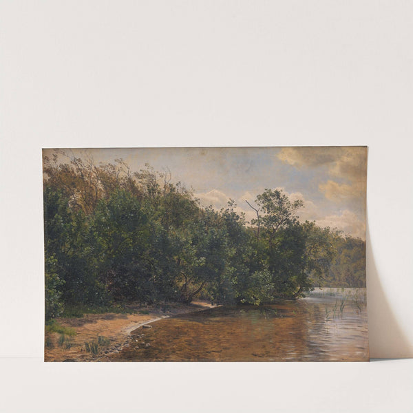 Ellebuske ved Almind Sø (1873) by Janus la Cour