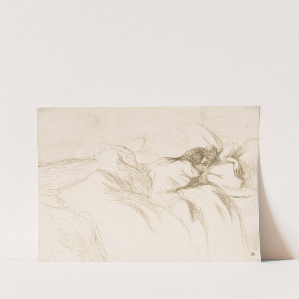 Elles: Woman Sleeping by Henri de Toulouse-Lautrec