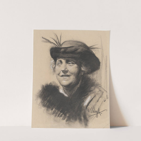 Elsa Loewenthal Einstein by Samuel Johnson Woolf