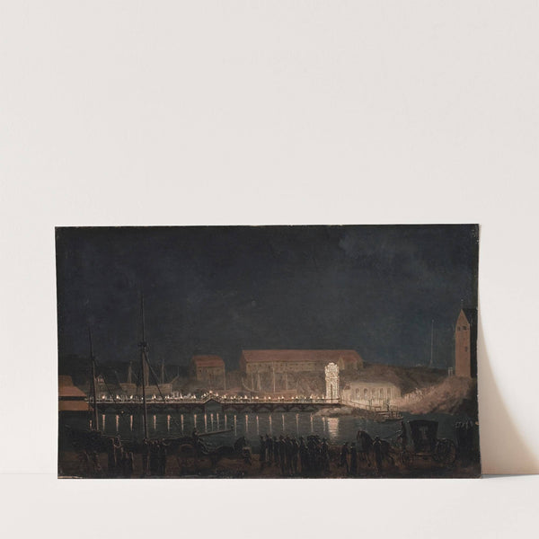 Elumination på Skeps Holmen by Pehr Hilleström