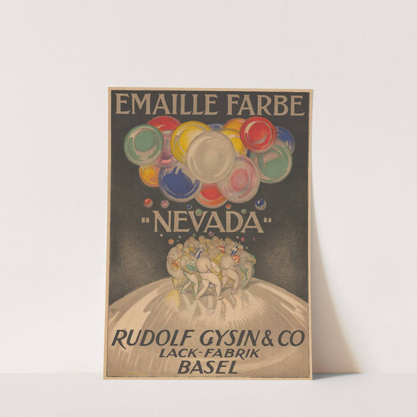 Emaille Farbe ‘Nevada’ – Rudolf Gysin & Co. (1918) by Burkhard Mangold