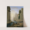 Embarkation of St Paula by Claude Lorrain