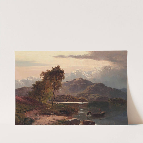 Embarking On A Fishing Trip by Sidney Richard Percy