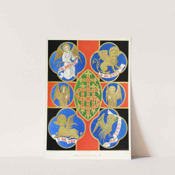 Emblems of the Four Evangelists by Augustus Pugin