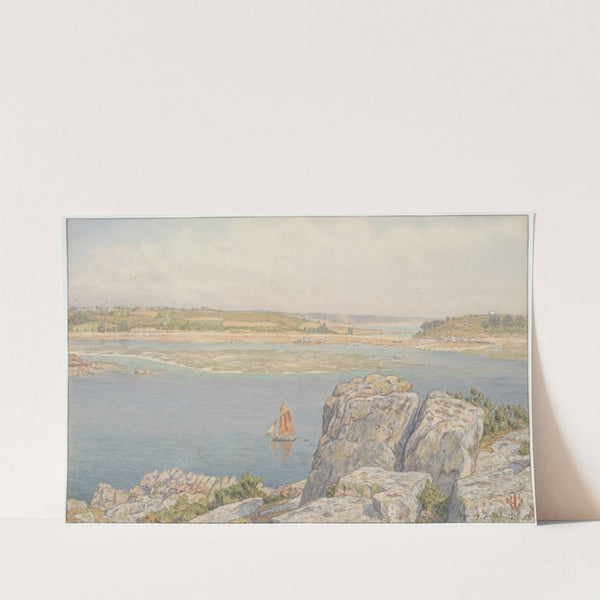 Embouchure du Trieux à l’île à Bois. Loguivy (1908) by Henri Rivière