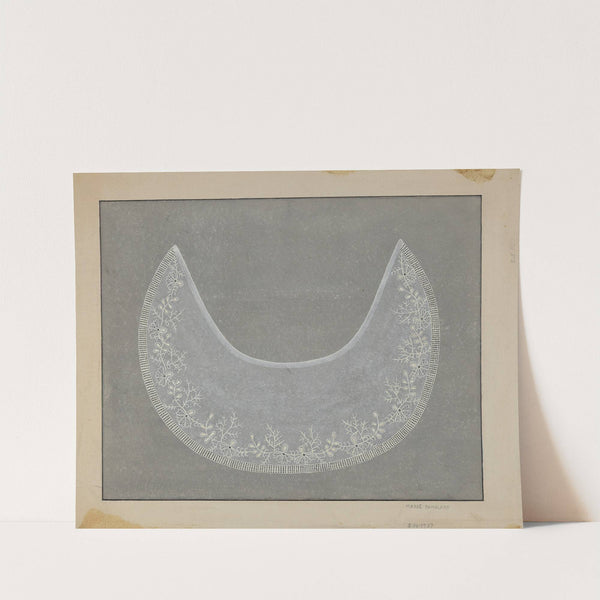 Embroidered Collar by Marie Famularo