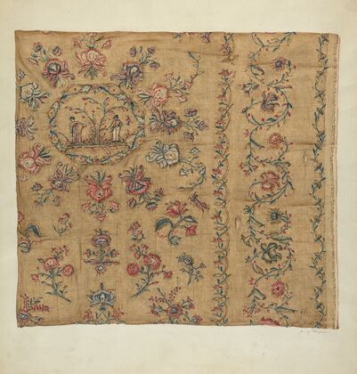 Embroidered Cotton Blanket